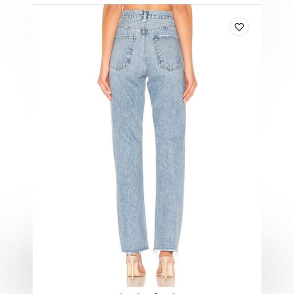 Agolde high rise straight in Merit revolve - Picture 4 of 5